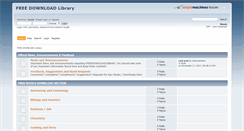 Desktop Screenshot of freedownloadlibrary.com